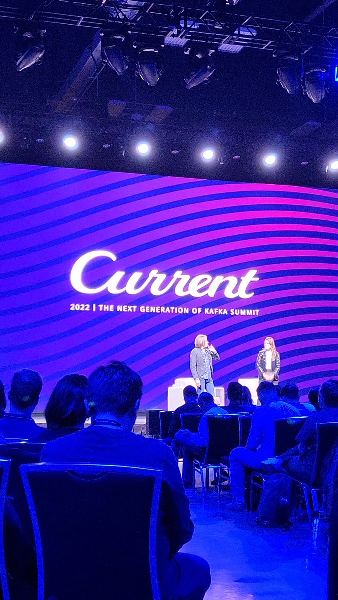 madidaye's tweet image. Excited for the final Keynote of #Current22! #KafkaSummit