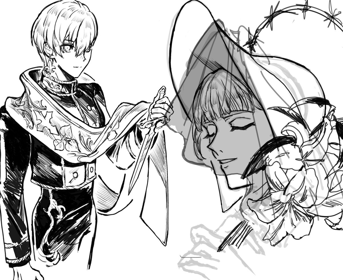 巻末に載せたくて結局描き下ろしを増やしてる 