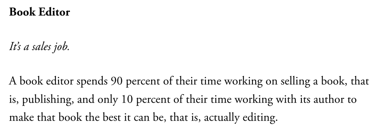 DKThomp's tweet photo. Weeks ago, I asked readers to tell me what people don't get about their job.

Here is our full round up, including:
- chefs
- humanitarian workers
- pastors
- sailors
- book editors
- opera singers
- postal workers
- software engineers

https://t.co/yTKR0GWqxf https://t.co/MMzMmqEl6y