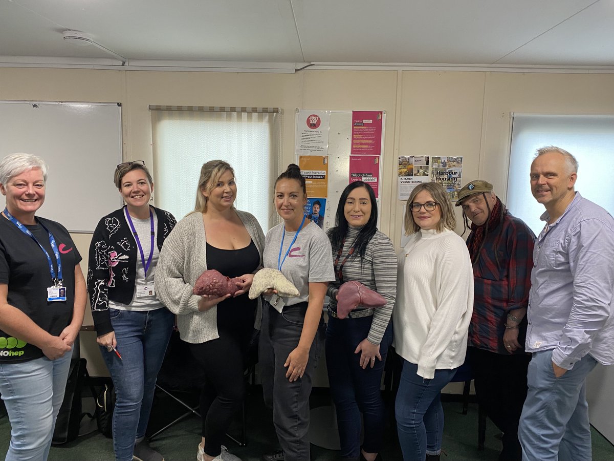 Today we held a liver screening and blood-borne virus testing day at Harbour Housing! A HUGE thank you to the fantastic agencies that came in and helped us put on the event for residents ⬇️