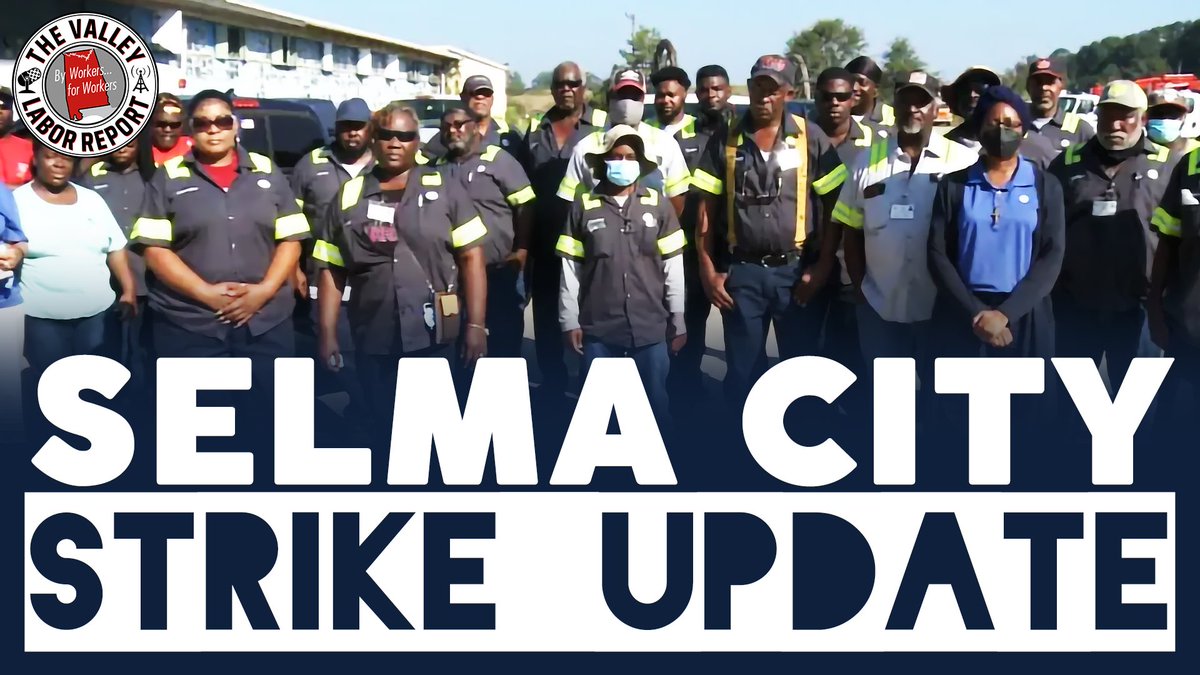 Municipal employees for the city of Selma ended their strike and pledged to do 'minimum work' after council refused to implement proposed 5% raise & a new min wage... of $12/hr. Current min wage is $9/hr. Updates courtesy of reporting by @yourselmasun. youtu.be/5H9DMsJO7Dc