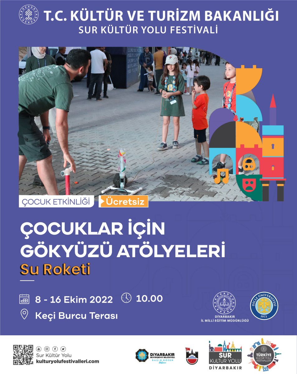 tugcecpk's tweet photo. Bu şehirde fark yaratan güzel işler de arananlar olarak yer almak çokça emek veren bir ekibin işi😊 @surkulturyolu Festivalinde @Diyarbakirmem  olarak bizlerde atölyelerimizle yer alıyoruz🥳
@Murat4Kucukali 
@bodurzeynep89 
@ykptoprak 
@UcakBilgicBurcu 
@Veyselgmsc
@AzadKrty21 https://t.co/UjjomiUL3g