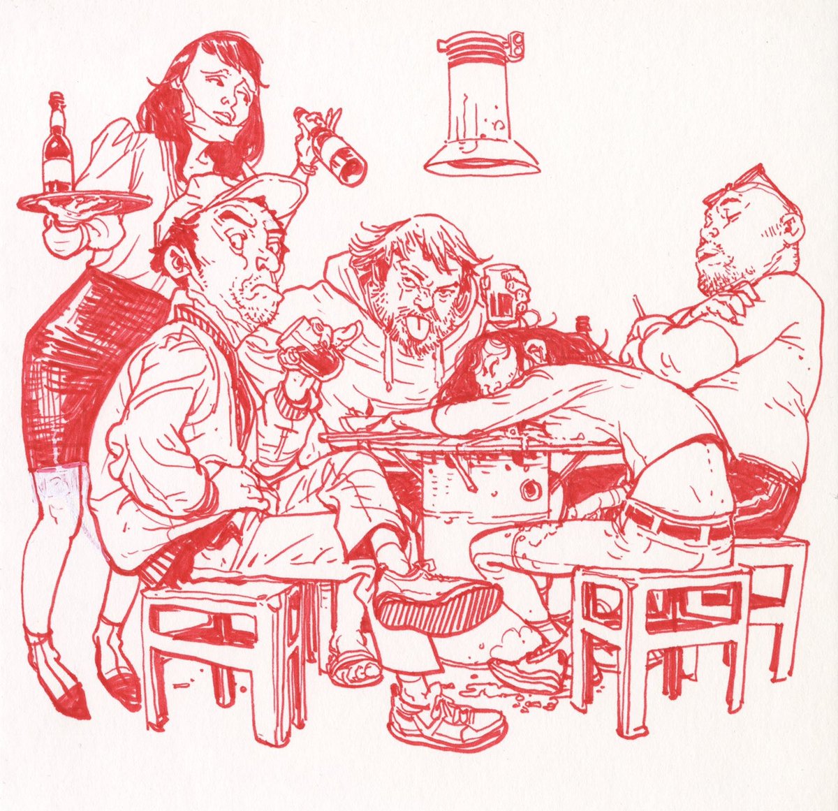 Some of my favorite works from Kim Jung Gi 
