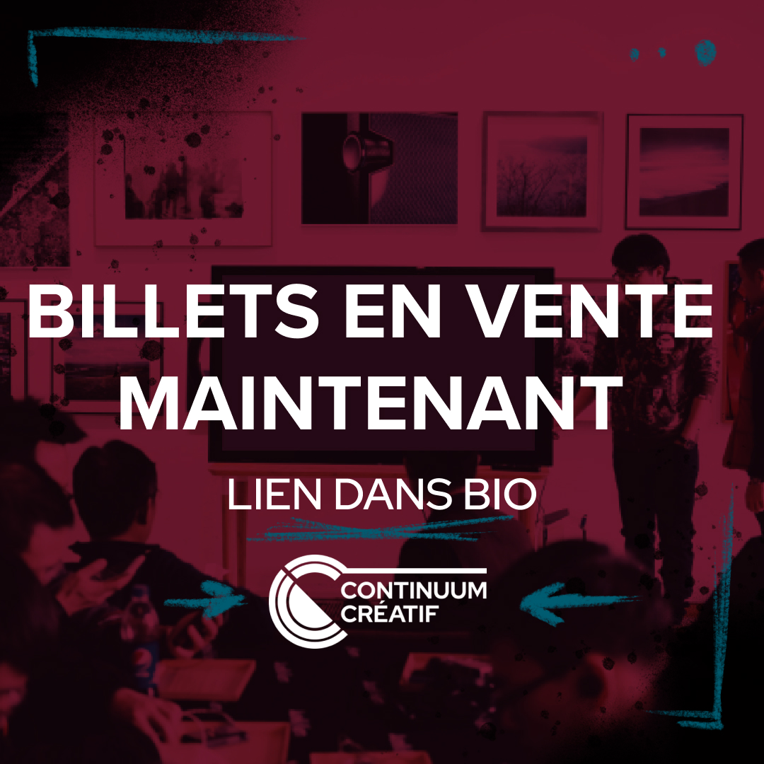 TICKETS ON SALE NOW FOR CREATIVE CONTINUUM CONFERENCE
October 22-23, The Innovation Hub at Carleton University
eventbrite.ca/e/creative-con…
----------------
BILLETS EN VENTE MAINTENANT POUR LA CONFÉRENCE CONTINUUM CREATIF!
les 22-23 octobre au Innovation Hub à l’Université Carleton