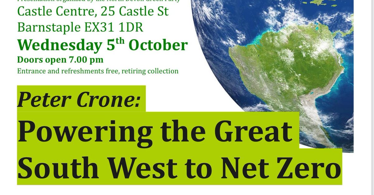 North Devon Greens tweet media