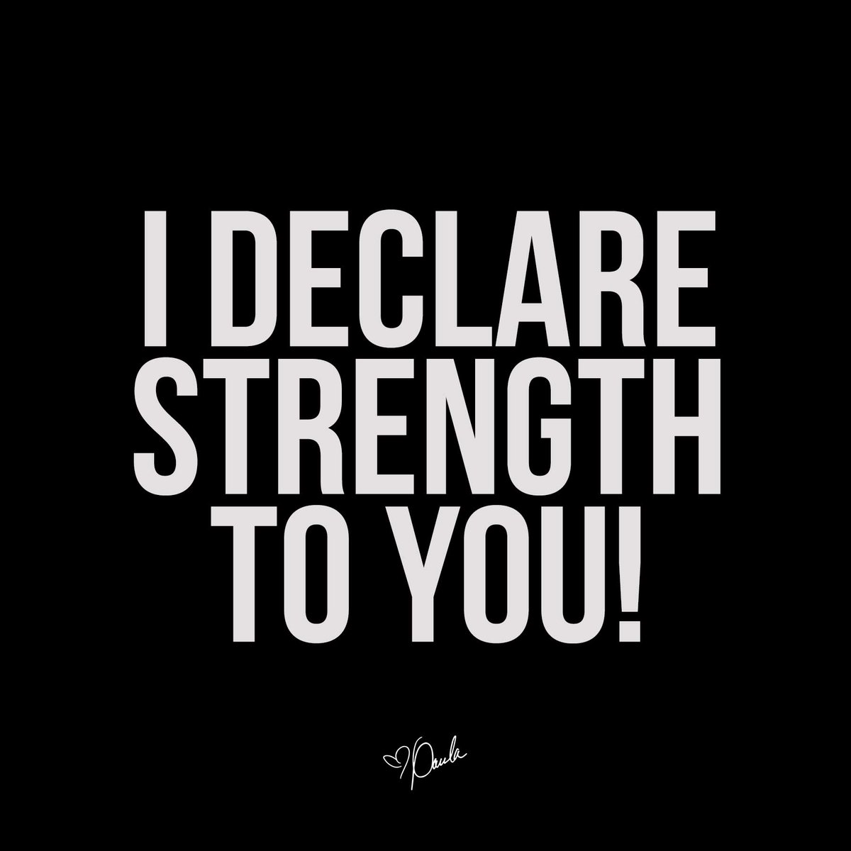 I declare strength to you! Let every weight of weariness be broken off you now in the name of Jesus!
