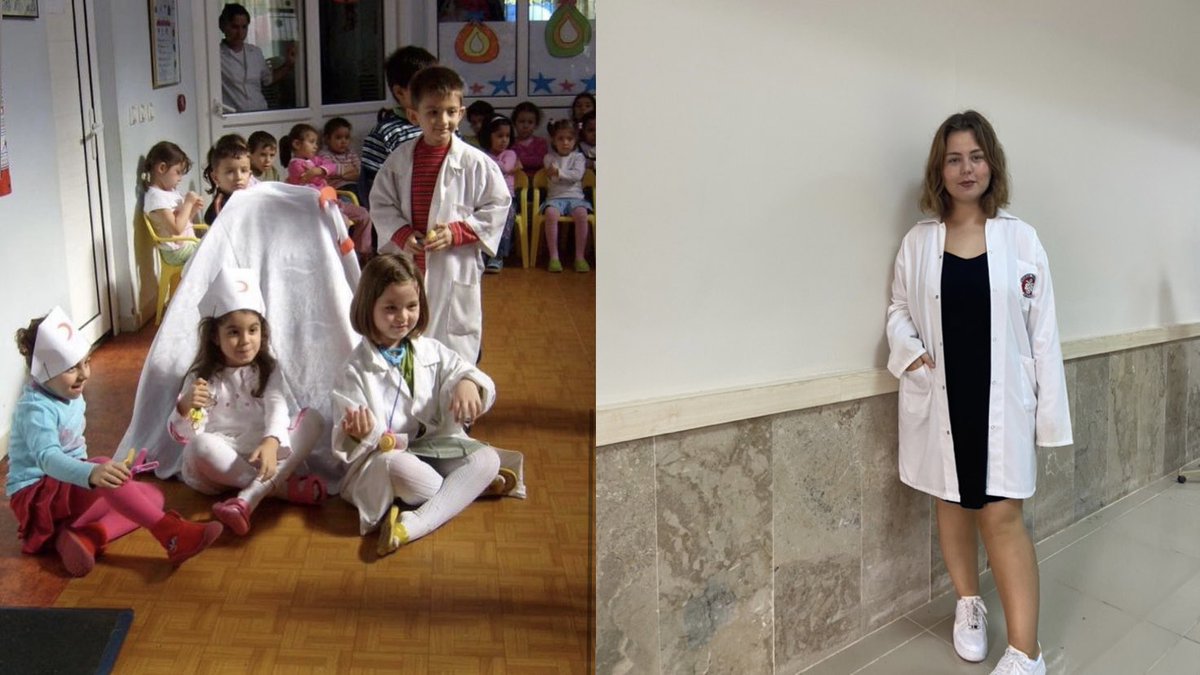 Büyüyünce doktor olmak istiyordu, kıramadım ✨