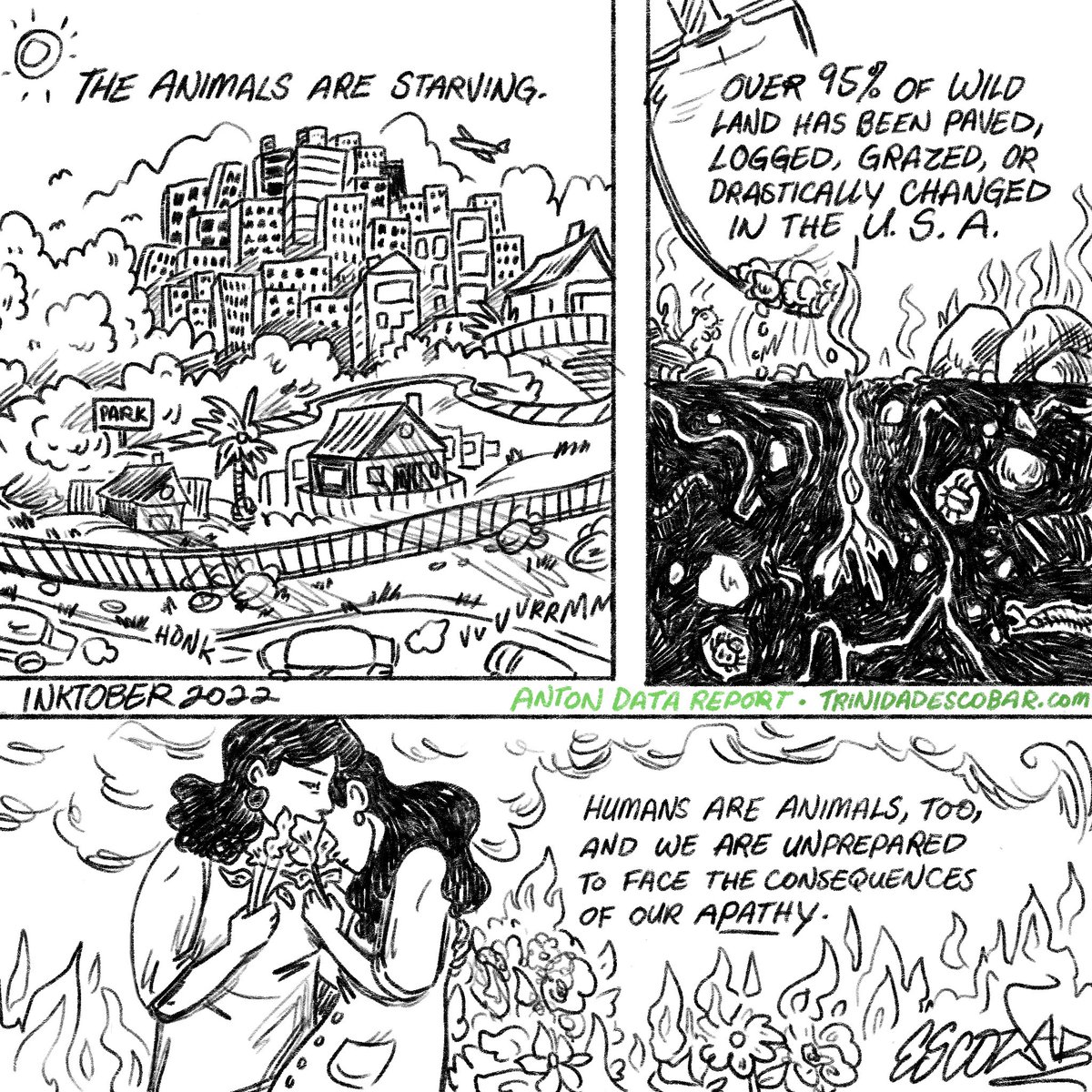 AntonDataReport's tweet image. @AntonDataReport #comics #conservation #inktober