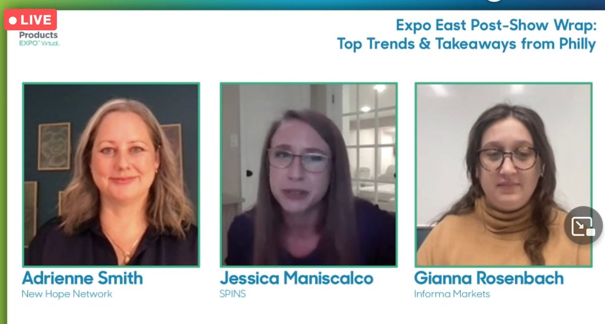 #ExpoWest recap #plantbased "plant forward" products. More "kid-facing products". <a href="/newhopenetwork/">New Hope Network</a> Live now. <a href="/NatProdExpo/">NaturalProductsExpo</a>