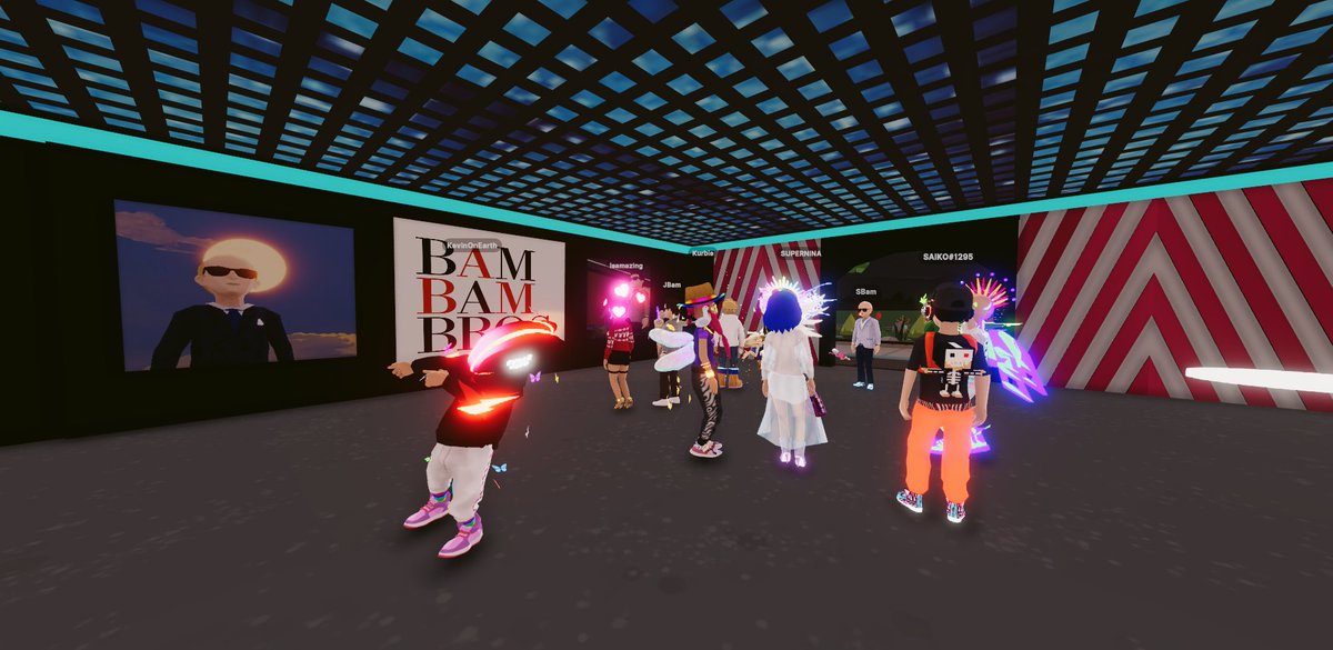 ABCDecentraland's tweet photo. Week 23! Places we visited this week on #ABCDCL #Decentraland Adventures!

▶️149,-73 @BamBamBros
➡️-101,-70 Backgammon
➡️-134,75 @AOmetaverse
➡️23,83 Finnish Metagallery
⏹-103,-97 Dollhouse

1/🧵 https://t.co/UOaH4dgAGw