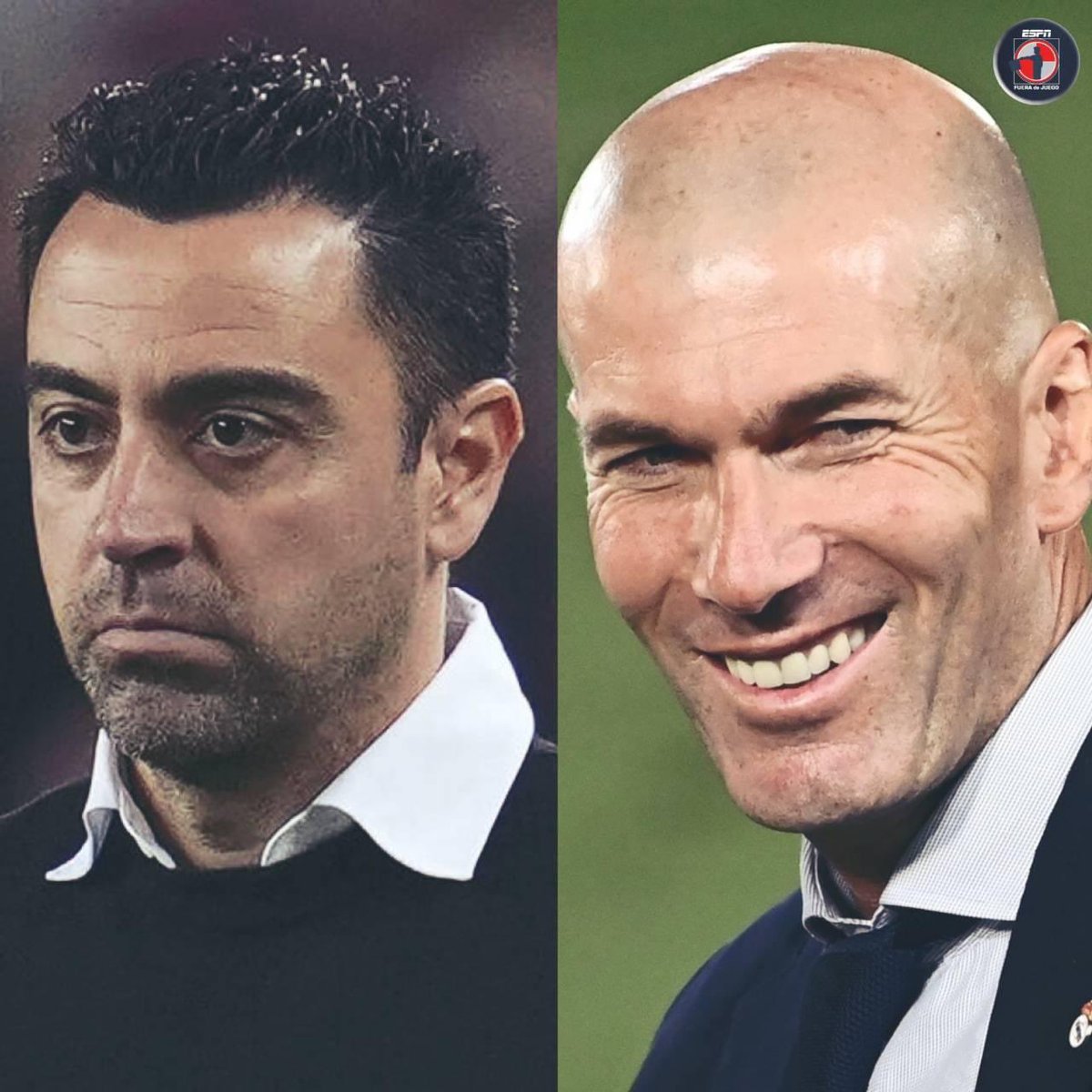 Royzam08's tweet photo. Xavi ha perdido 3 de los 5 partidos que ha dirigido como DT del Barcelona en la Champions....

👀 Cuando Zidane sumó su tercer derrota, ya había ganado la #UCL en 2 ocasiones con el Real Madrid.                  @jotajordi13 entonces Xavi sigue siendo mejor!?!?! 🤔 #InterBarca https://t.co/j3tevPtN55
