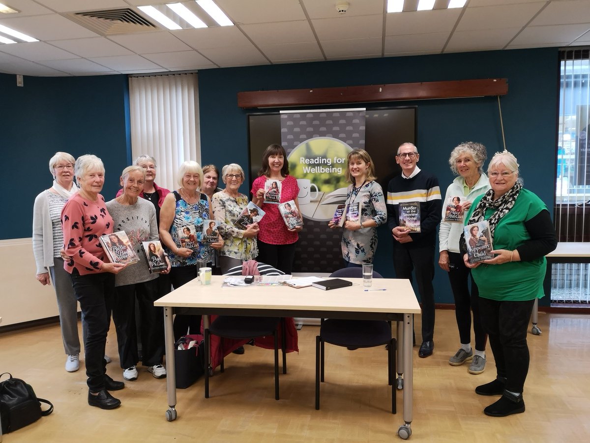gateslibraries's tweet image. We had a brilliant morning at #BlaydonLibrary this morning with local author Glenda Young @flaming_nora from her writing journey to feisty heroines to sharing reading recommendations, the chat never stopped. Great fun and so interesting! #LetsTalkStories