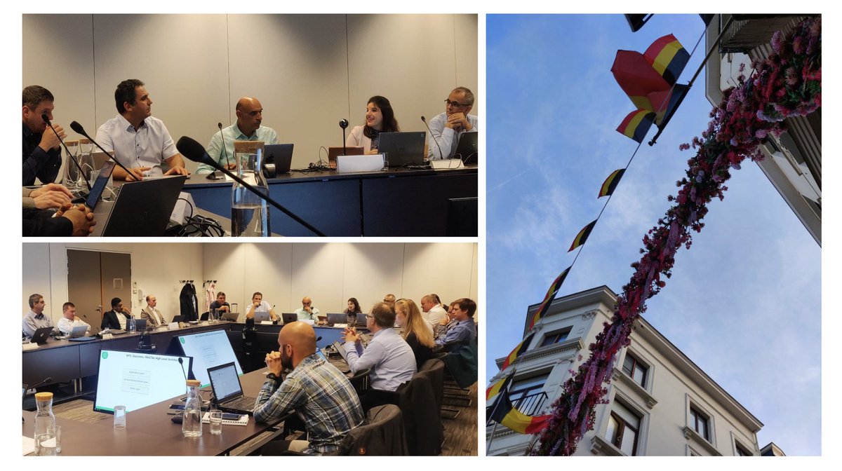 Day one of the FRACTAL project's 2nd year review. Held at the Key Digital Technologies Joint Undertaking (@KDT_JU) premises in Brussels, Belgium. 
#research #europeanunion #edgecomputing #iot #projectreview #brussels #H2020