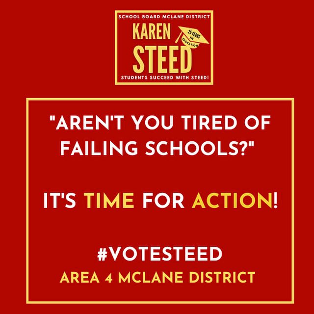 Steed4FUSD's tweet photo. Time for change! Vote November 8
.
.
.
#steedforstudents
#mclane
#fusd
#studentssuccedwithsteed https://t.co/Xdk0bkeCJT