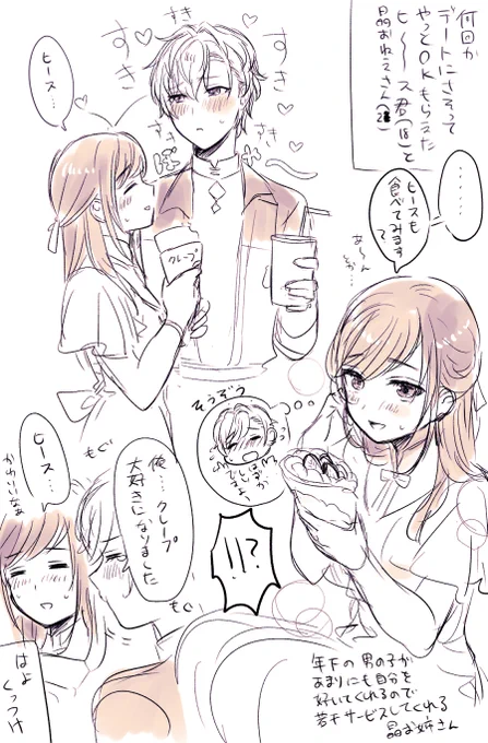 晶おねえさんのことが大好きなヒス君とヒスはまだ若いから色々経験して可能性を広げてほしいなぁと思ってるけど割と絆されてる晶お姉さんのヒス晶♀ 