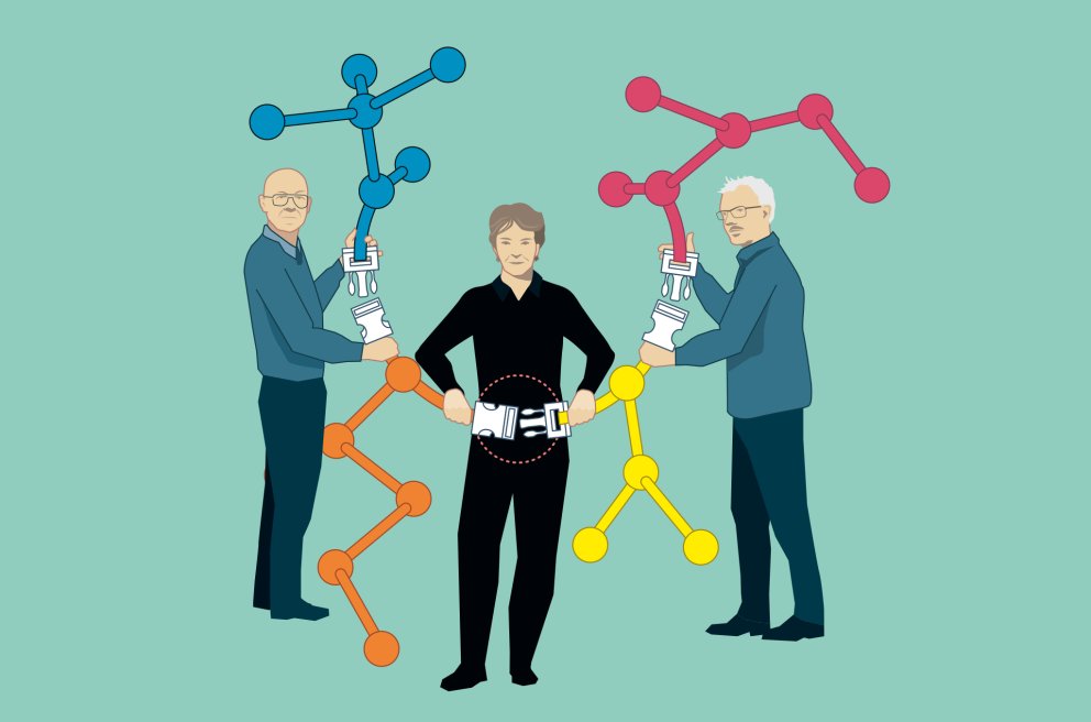 ¿Qué es la química 'click' y la biortogonal?
La Real Academia de Ciencias Sueca decidió otorgar de forma conjunta el Premio Nobel de Química 2022 a Carolyn R. Bertozzi, Morten P. Meldal y Karl Barry Sharples por el desarrollo de la química click y bioortogonal. ¿Qué son? /1