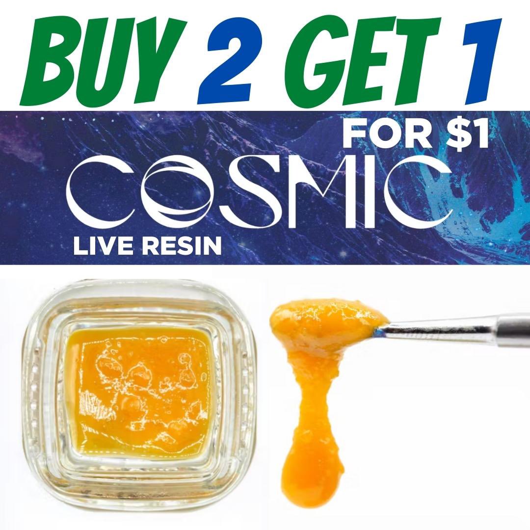 Buy 2 get 1 for $1 
Cosmic Live Resin!

berkeleypatientscare.com/menu/?dtche%5B…