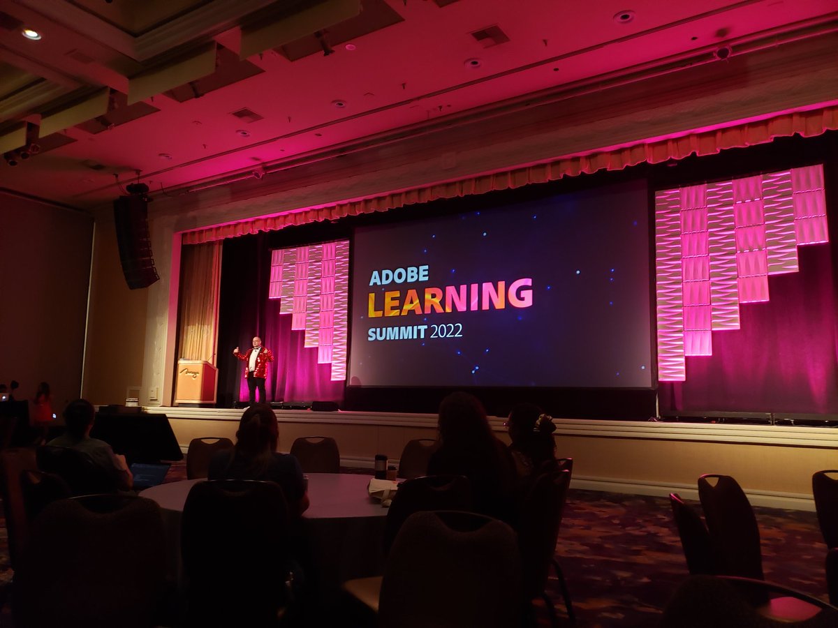 mrfordsclass's tweet photo. Ready to rock. Here we go, day 2 of the #AdobeLearningSummit with @CFordTE https://t.co/NF3BxhRaEw
