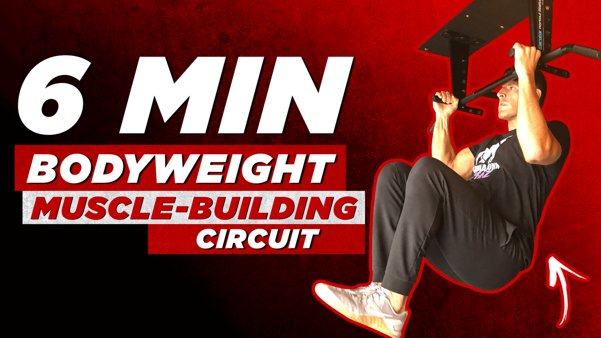 6 Minute Bodyweight Circuit Workout for More Muscle, Faster Results! youtu.be/ol2kItRzl1c via <a href="/YouTube/">YouTube</a>