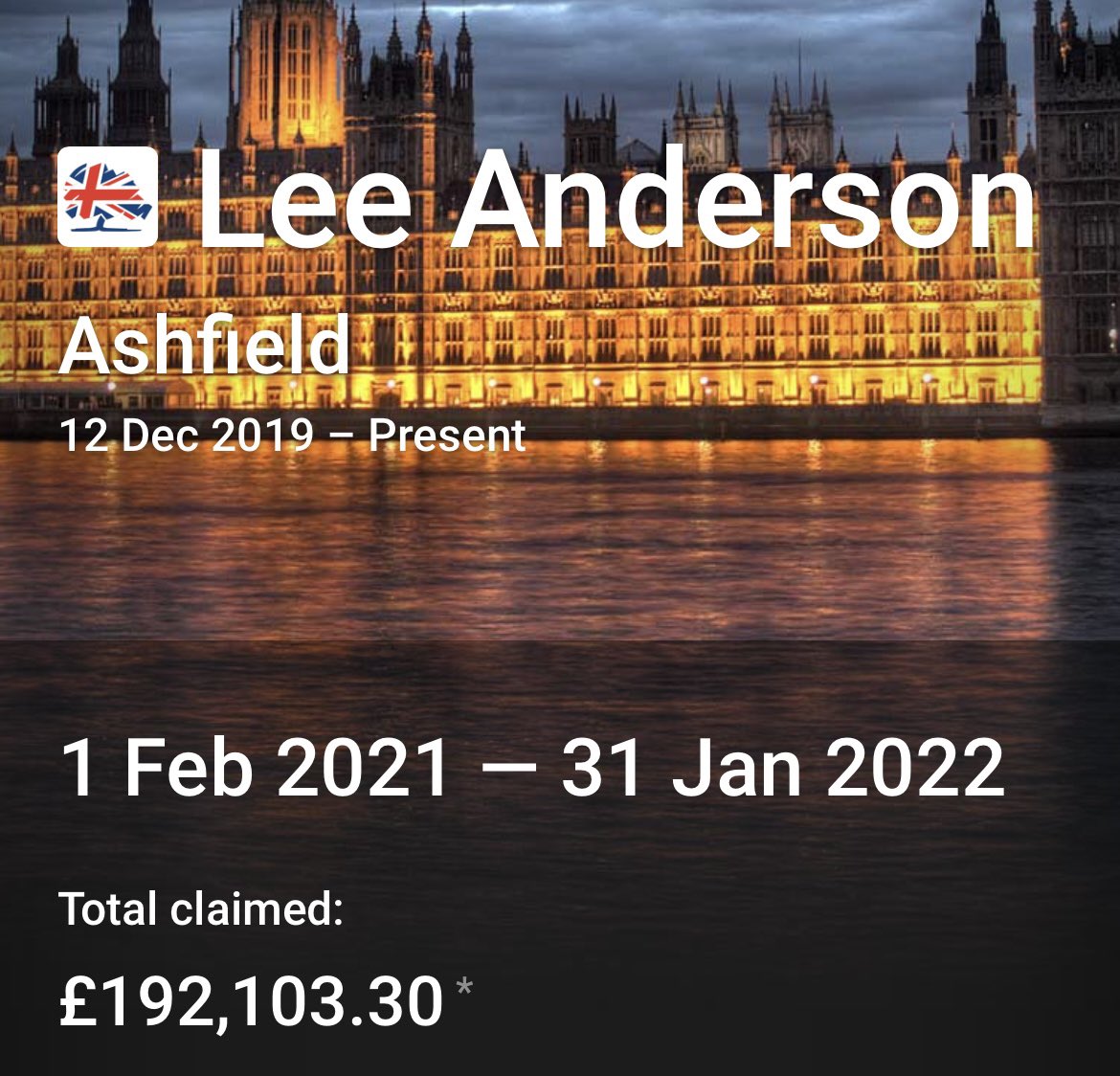 JudasandChariot's tweet photo. Well done #30pLee the Criminal @Conservatives #bitofruff let's campaign against Politicians expenses & the crazy claims !!!!
If lovers like Lee can't support those in benefits, it's time he lost his expenses
@10DowningStreet
@trussliz @UKLabour @theSNP @CommonsSpeaker https://t.co/nQJXj5c1eN