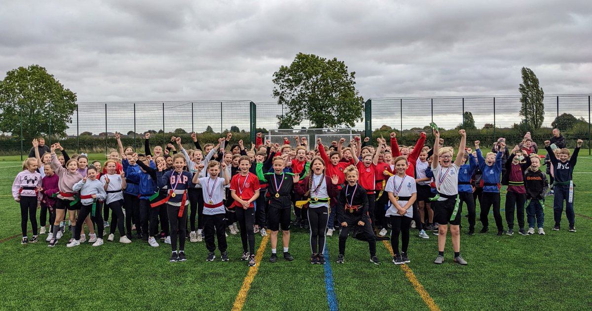 Another fantastic Tag Rugby festival completed this morning at Bradley pitches!! The year 5s absolutely smashed it - incredible effort and attitude throughout, a big well done to our 8 medal winners too!! 🏉🏃😁