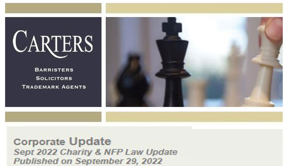 Charity Law Update tweet media