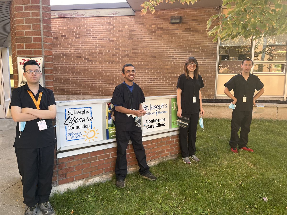 Our Project SEARCH students are starting their first placements! They love their scrubs and feel like part of the team! Thank you GEDSB &amp; St. Joe’s for a great opportunity <a href="/GEDSB/">Grand Erie District School Board</a> <a href="/wdhswolfie/">Waterford District</a> <a href="/SimcoeComposite/">Simcoe Composite </a> <a href="/TollgateTech/">Tollgate Tech.</a> <a href="/ProjectSEARCHHQ/">Project SEARCH</a> #experientiallearning #proudmoments