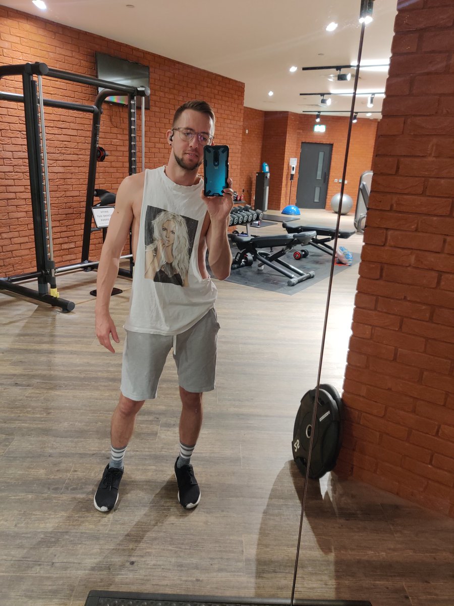Alex_Scurr's tweet photo. Gym to myself again! 
#gymselfie https://t.co/YAYUunw0Sb