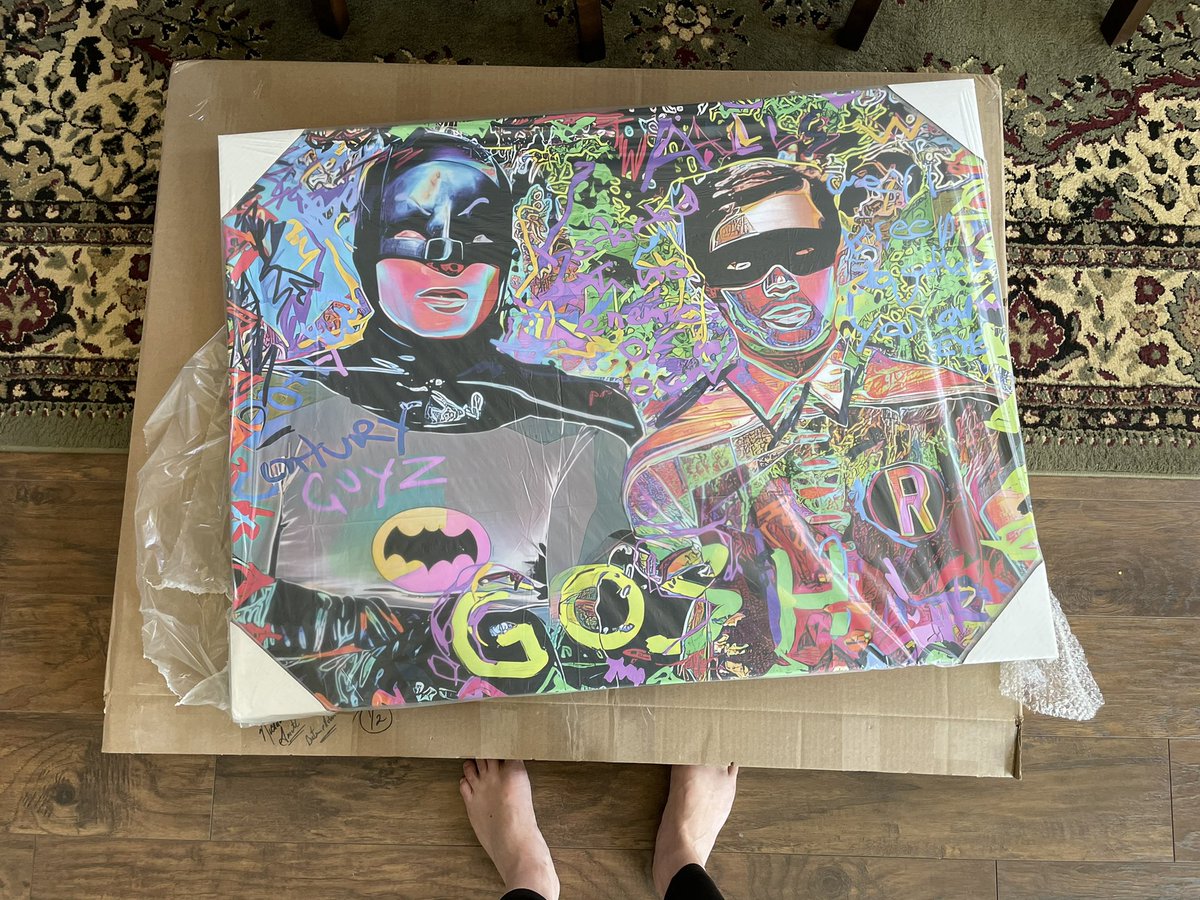 SDGreenall's tweet photo. Had a bunch of mojitos at a charity event & bid on this beauty-it finally arrived!
Proceeds ➡️@SCI_Ontario!
#DidYouKnow it cost some Ontarians $2400/month to pee? Check out #PeeItForward & the lack of coverage for catheters for those w/ disabilities.
https://t.co/1vAvrgaSJd https://t.co/HPVpoJwgWH