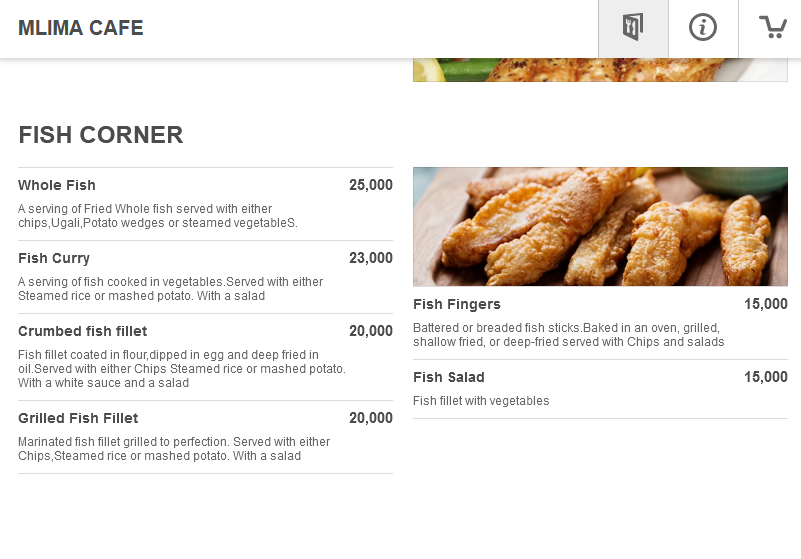 Here you go!

#MlimaCafe