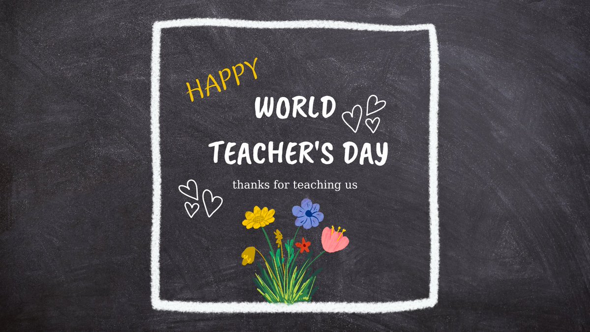 Happy #WorldTeachersDay to all educators that devote their time to educating and inspiring our students! #calvertTEACHERSshine