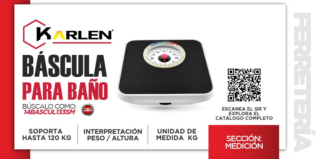 KarlenTools's tweet photo. https://t.co/Grt5zL9Q3j
#karlenmx #gimbelmexicana #Basculas #bascula #BasculaDigital #basculaparabaño #pesocorporal https://t.co/jQcxLjd47H