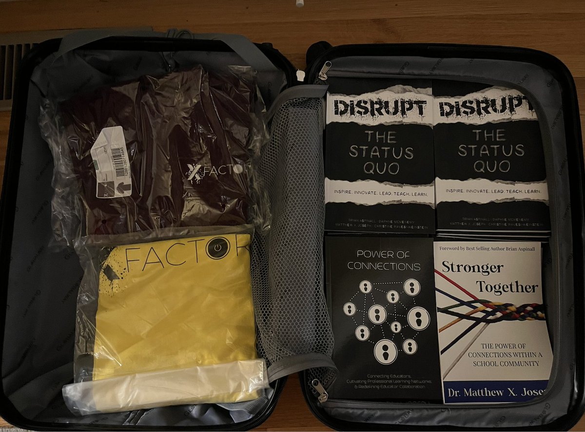 MatthewXJoseph's tweet photo. Getting ready to share at @RTM_BG and see @mraspinall inspire as the keynote. There will be author table to check #1 best seller @DisruptTheBook and more resources from @codebreakeredu and @XFactorEdu. See you Sunday.
#Codebreker @RavesiWeinstein @phintz @RyanKeag12 @DrRachelWiz https://t.co/7v2PPsJspb