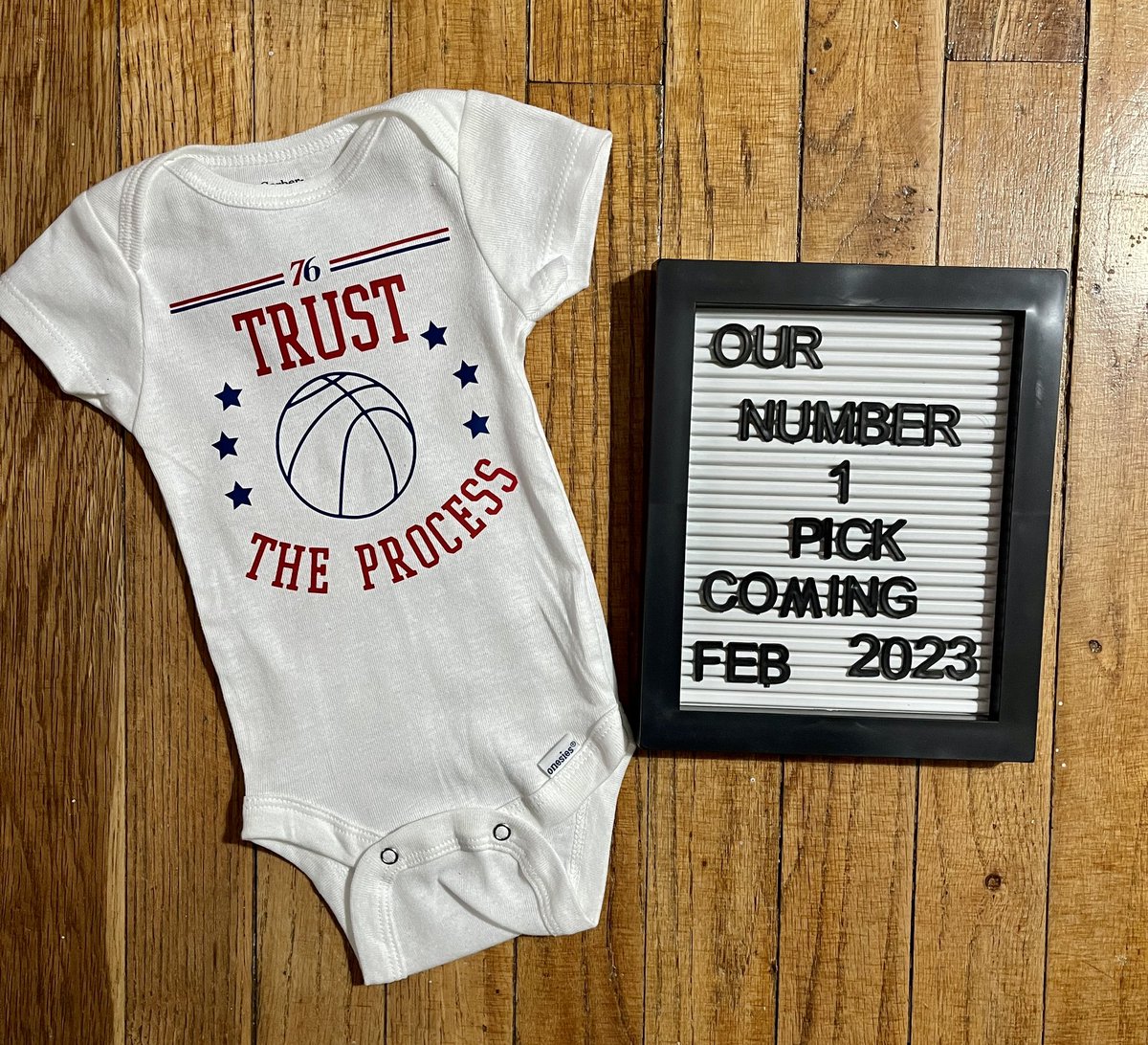 KFleisch_'s tweet photo. Speak it into existence.. have a good feeling about 2023. #TheYear @BeccaAndrews2 @sixers @dmorey #GoSixers https://t.co/6L2MNeKSPd