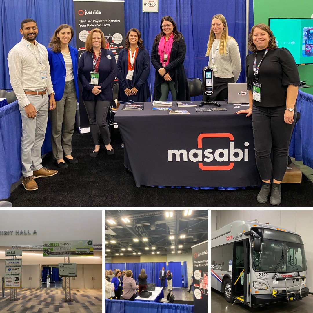Day 3 in Ohio at the OPTA Conference and Expo and it's great to catch up with <a href="/EzFare/">EZfare</a> transit agencies and mobility partners <a href="/NEORideTransit/">NEORide</a>, <a href="/transitapp/">Transit</a> and <a href="/ridewithvia/">Via</a> 

#publictransit #publictransportation #farecollection #OHNeedsTransit