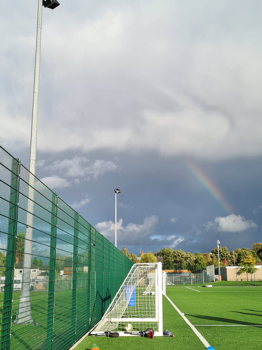 olsjscience's tweet photo. Rainbows out for the Yr10 Girls football match at St Bedes @olsjbb1 @OLSJ_PE @StBedesRCHS https://t.co/m9eyFLChsA
