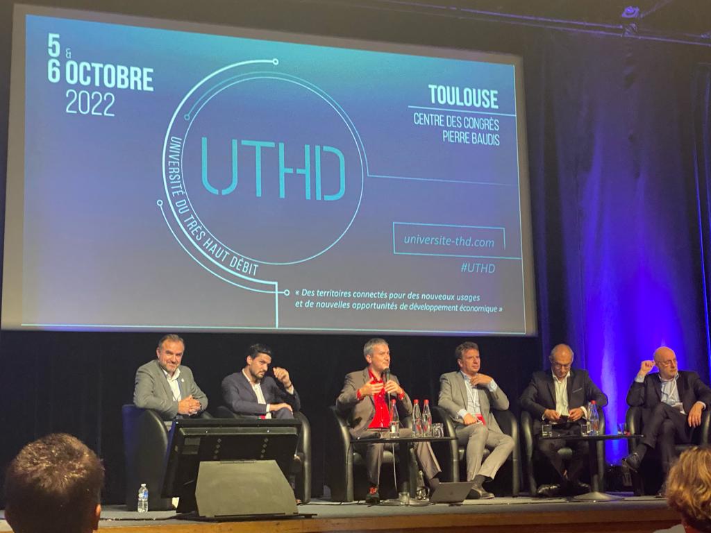 A l'#UTHD2022 👉Le #RIP, pierre angulaire de la transformation numérique des territoires.
Les #RIP vont porter l’ambition digitale des #territoires,  ils sont le levier du #numérique au service des stratégies pour chacune des compétences de nos #collectivités.
