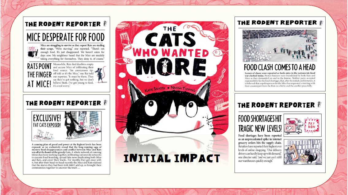 bounce_wstones's tweet photo. The Cats Who Wanted More by @KatieKateWrites and illustrated by Naomi Tipping is a topical picture book that teaches children about capitalism, poverty and greed - get your copy now! https://t.co/Zu93RVekWL @OwletPress  

#ChildrensBooks #picturebook #teaching https://t.co/xQjHEHtTdZ