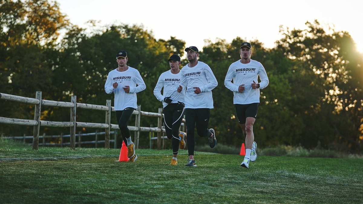 Golden hour 😏

#NCAAXC x 📸 <a href="/MizzouTFXC/">Mizzou Track & Field</a>
