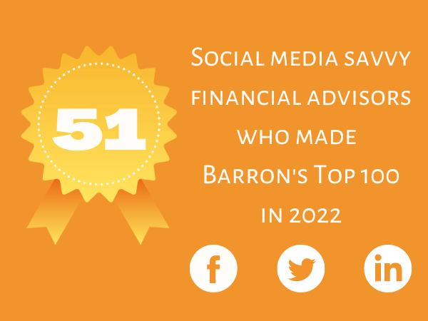 Acknowledge  <a href="/PenceWealth/">Pence Wealth</a>  @skyeburstwealth  <a href="/RaymondJames/">Raymond James</a>  <a href="/gerardklingman/">Gerard Klingman,CFP®</a>  @bleakleygroup  @BudrosRuhlinRoe  <a href="/CPIWealth/">Creative Planning</a>  <a href="/paulwestcoach/">Paul West</a>  <a href="/jacquesfinllc/">Jacques Financial</a>  >   51 social media savvy financial advisors who made Barron’s Top 100 in 2022 
blog.investmentpal.com/social-media-s…