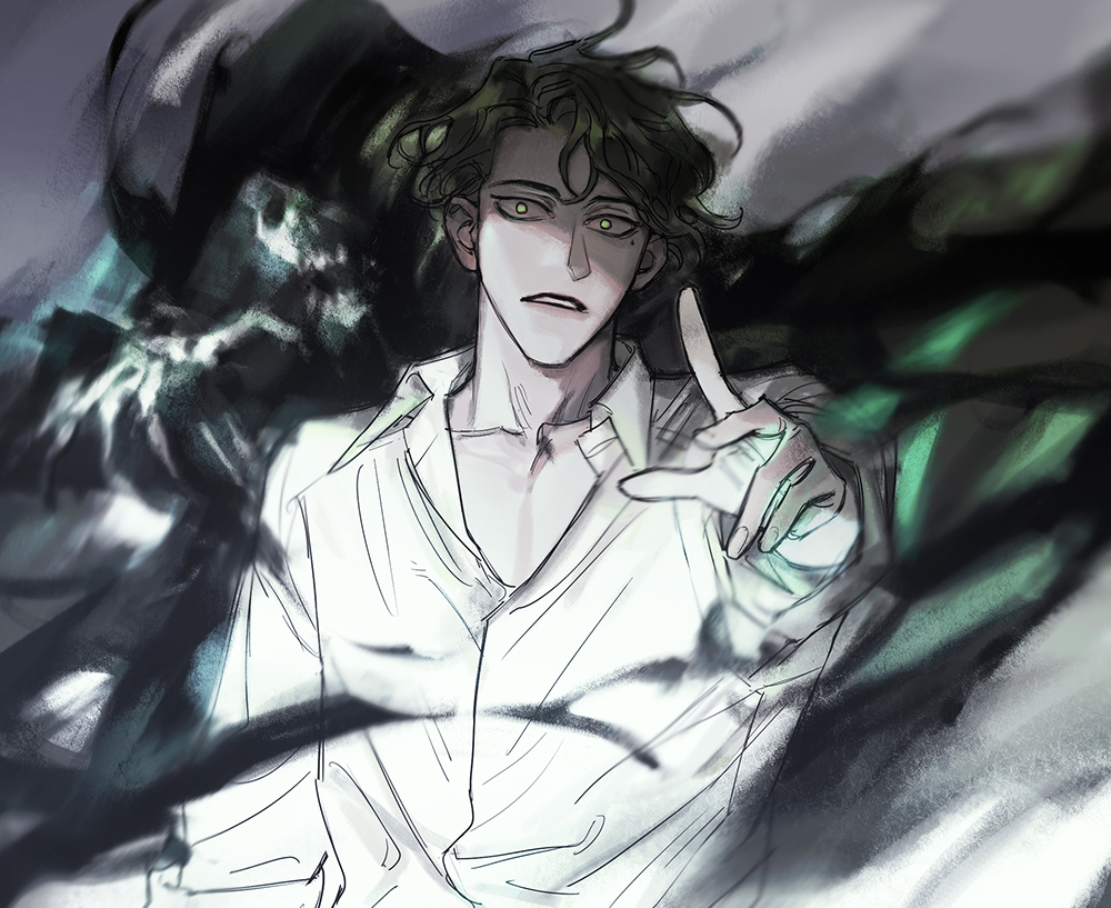 「เฉลยแล้ว ทำเล็บสีเวอร์จิล 」|♡omix♡ อยู่ในยุทธภพのイラスト