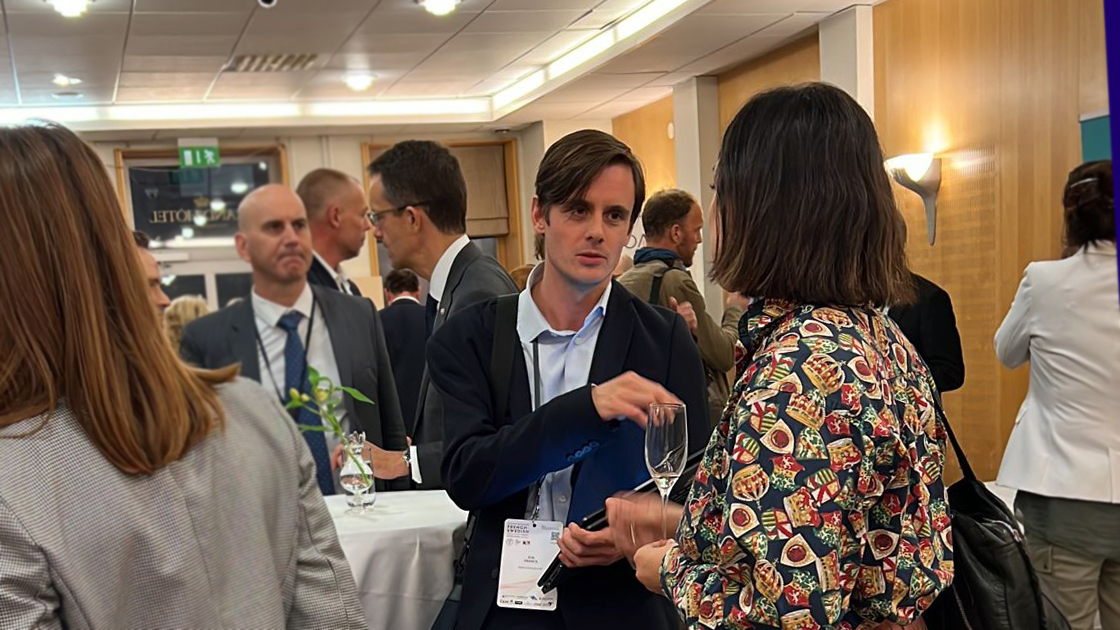 RI_Sweden's tweet photo. It's during critical times that the best inventions show up. Thanks to @businessfrance and Business Sweden for organizing the French-Swedish Innovation Forum, as well as French and Swedish Ambassadors for meeting us with other startups who will lead the change in Europe. https://t.co/e7UqEjkP7J