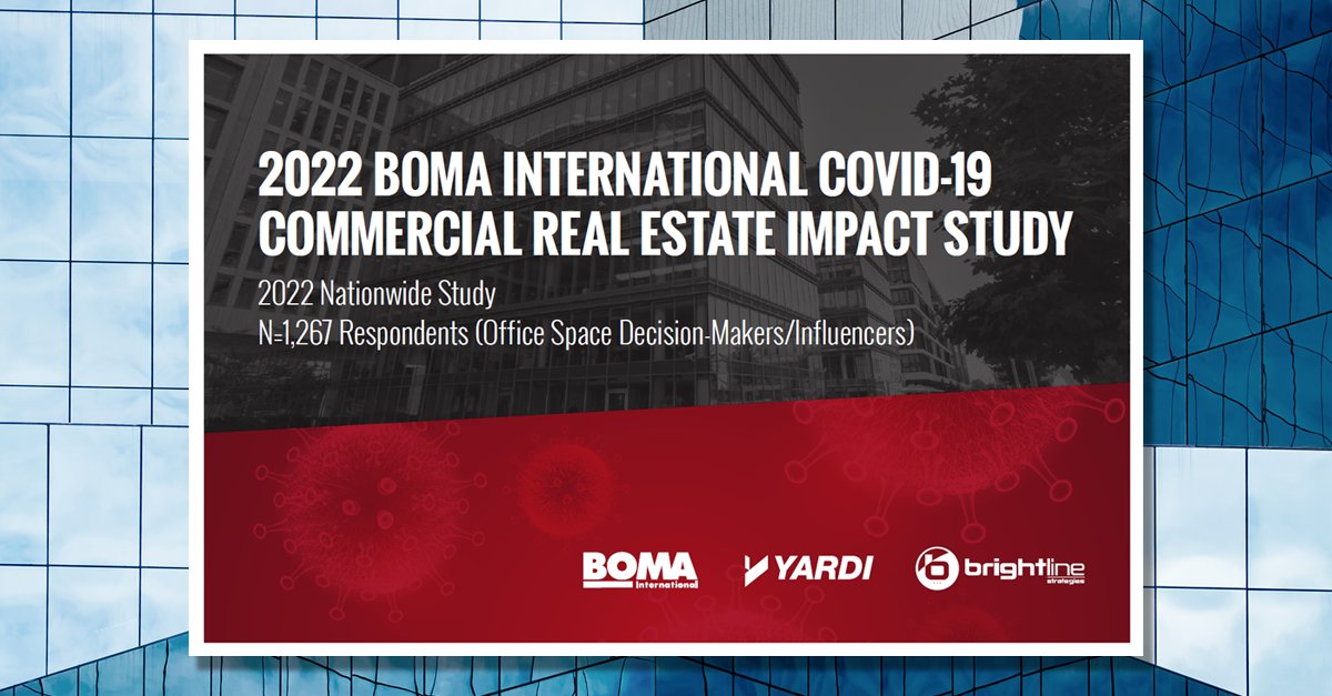 BOMAIntl's tweet photo. 📢 Tomorrow is the big day: We will be unveiling the results of our 2022 #BOMA International COVID-19 Commercial Real Estate Impact Study. Join us for our webinar tomorrow, October 6, at 2pm Eastern. Register here: https://t.co/8OM1ASq7S5 #CRE #research https://t.co/xfwJX5tyNb
