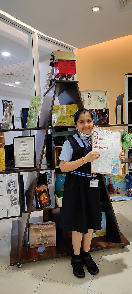 GMA LIBRARY 📚 (@gma_library) on Twitter photo Here she is to show us how to present a book review differently and creatively! 😍 <a href="/KNargish/">Nargish Khambatta</a> <a href="/GMA_Primary/">@GMA_Primary</a> <a href="/DxbModern/">GEMS Modern Academy</a> <a href="/sumnasaud/">sumna rizvi</a> <a href="/sydneydxb/">Sydney Atkins 😷</a> <a href="/jay_vini/">Vinaya Jaydev</a> <a href="/Sreevidya197/">Sreevidya Devanand</a> <a href="/MORaghunath/">Raghunathan</a> <a href="/malbush1/">Shirin Pawane</a> Here she is to show us how to present a book review differently and creatively! 😍 <a href="/KNargish/">Nargish Khambatta</a> <a href="/GMA_Primary/">@GMA_Primary</a> <a href="/DxbModern/">GEMS Modern Academy</a> <a href="/sumnasaud/">sumna rizvi</a> <a href="/sydneydxb/">Sydney Atkins 😷</a> <a href="/jay_vini/">Vinaya Jaydev</a> <a href="/Sreevidya197/">Sreevidya Devanand</a> <a href="/MORaghunath/">Raghunathan</a> <a href="/malbush1/">Shirin Pawane</a>