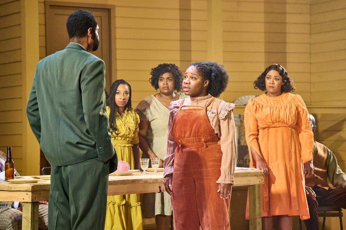 EM_Theatre's tweet photo. @RoyalDerngate 4* review by @UON_MHarper of #TheColorPurple https://t.co/5ucHMEfZCh This is what allows a story like The Color Purple to be told through such a colourful way, you can feel the passion and heart ache in every voice. https://t.co/gO2gYdH0DY
