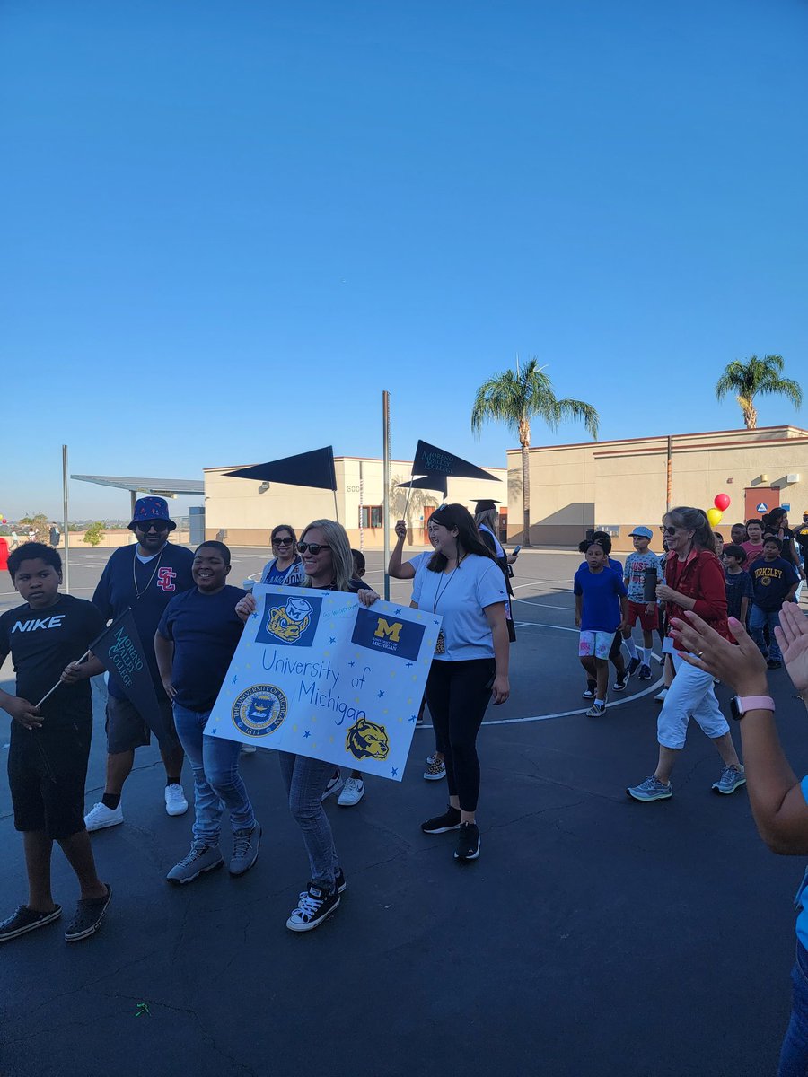 College parade with amazing scholars and staff <a href="/lasselleVVUSD/">Lasselle Elementary</a>