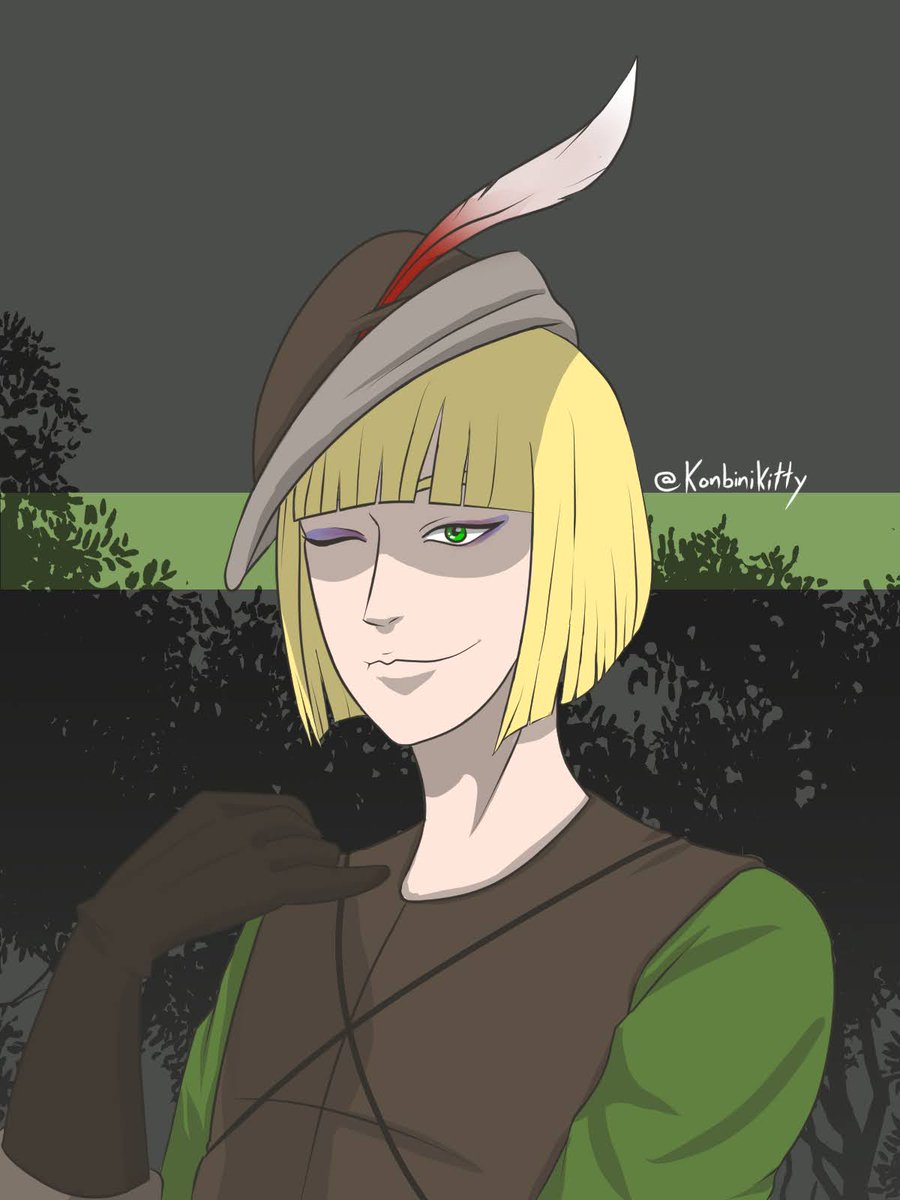 konbinikitty's tweet photo. TWISTober Day 4 - Character with a Birthday Closest to Mine (Rook Hunt) 🏹🍎 #twistedwonderland #twistober2022 #rookhunt #octoberartprompt https://t.co/ITBPYrnXYI