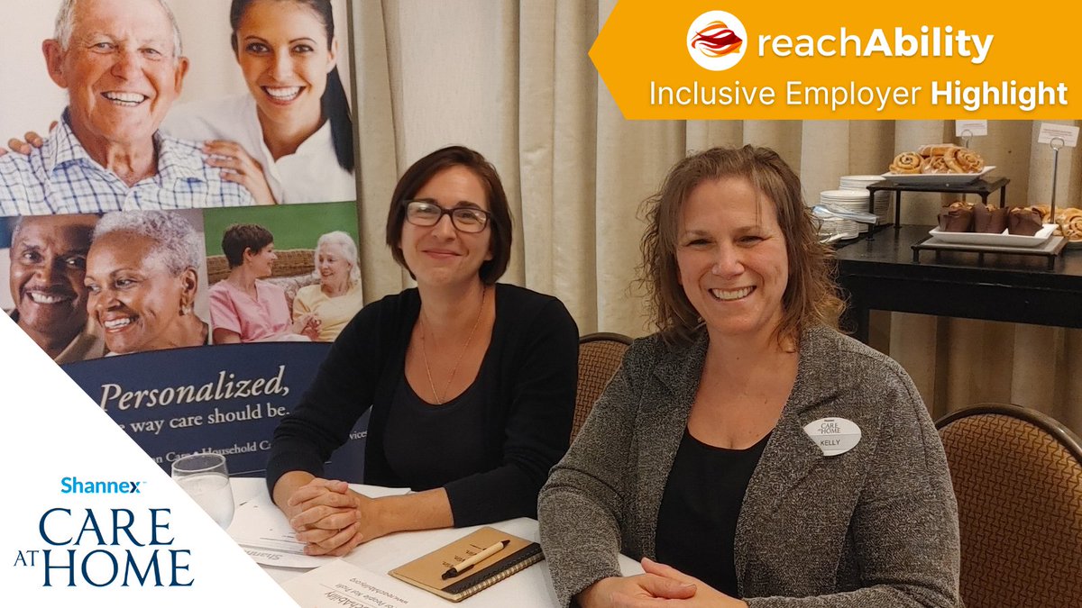 Thank you Kelly and Natalie for representing <a href="/ShannexInc/">Shannex</a> at our September Speed Meeting event! Our clients learned so much speaking with you both. Thanks for your time, your feedback, and the warm welcome you gave to all our job seekers!

Learn more at reachability.org/speed-meeting