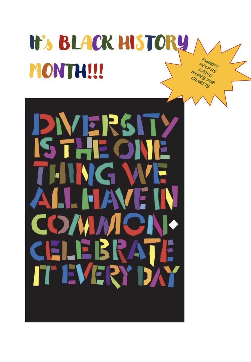 MPWCambridge's tweet photo. Celebrating Black History Month 2022 at MPW Cambridge. Keep your eyes peeled for communication from our Student Council to see how you can contribute. @BhmUK #BlackHistoryMonthUK2022 #BHMUK https://t.co/3om23sI9VF