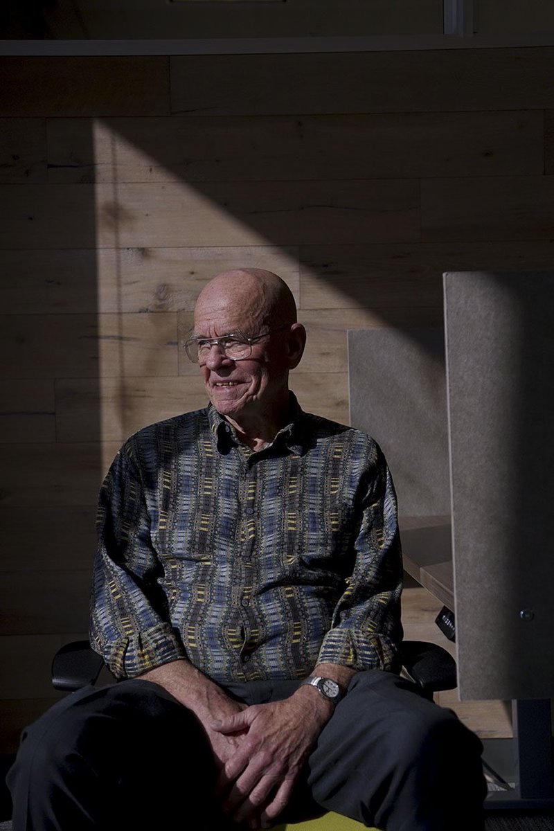 Congrats to Barry Sharpless of Scripps Research Inst for winning the Nobel Prize in Chemistry. Photographed in 2019. #NobelPrize2022 #Chemistry